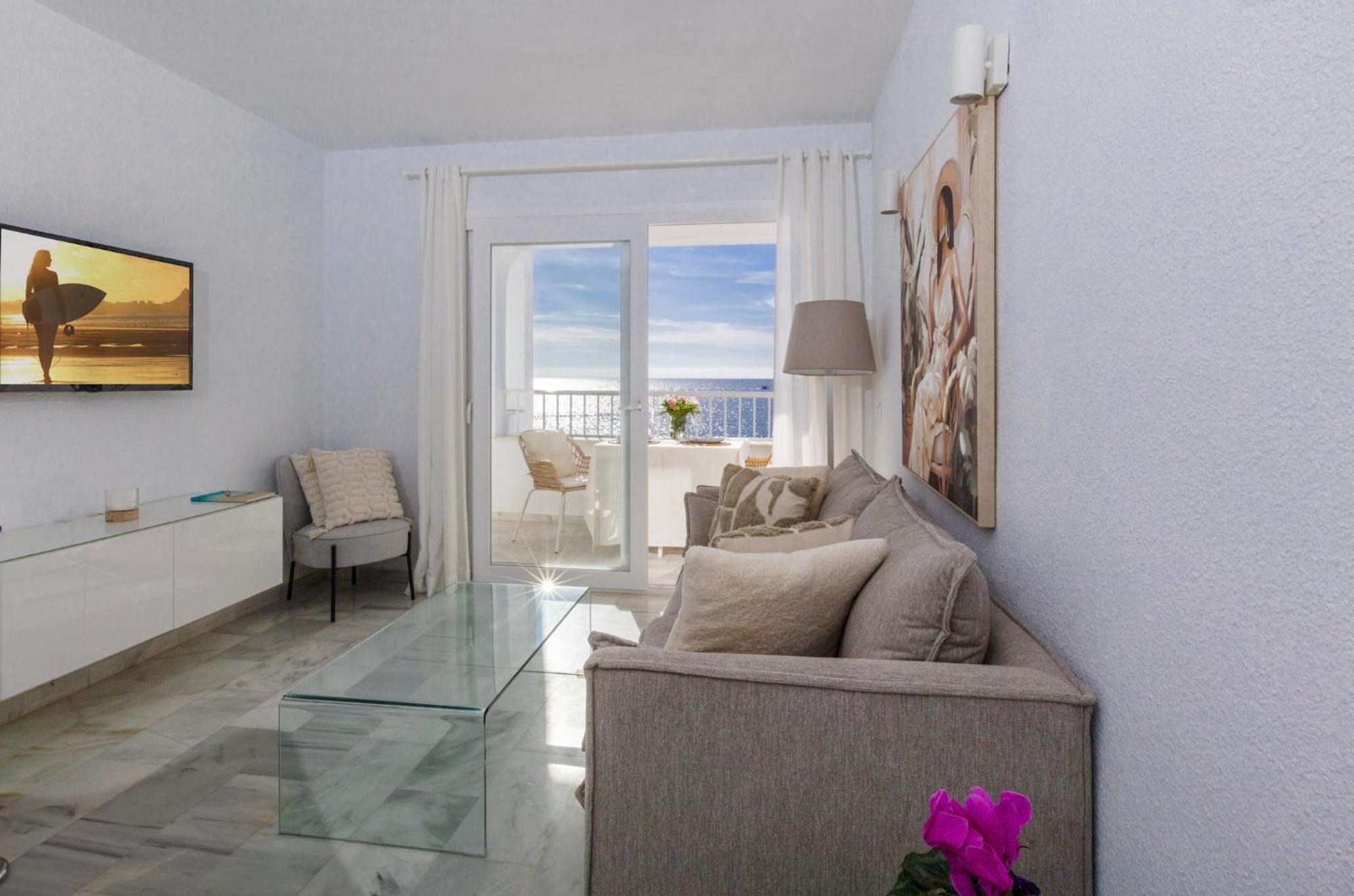 Ferienwohnung Oceanfront Mijas Exterior foto