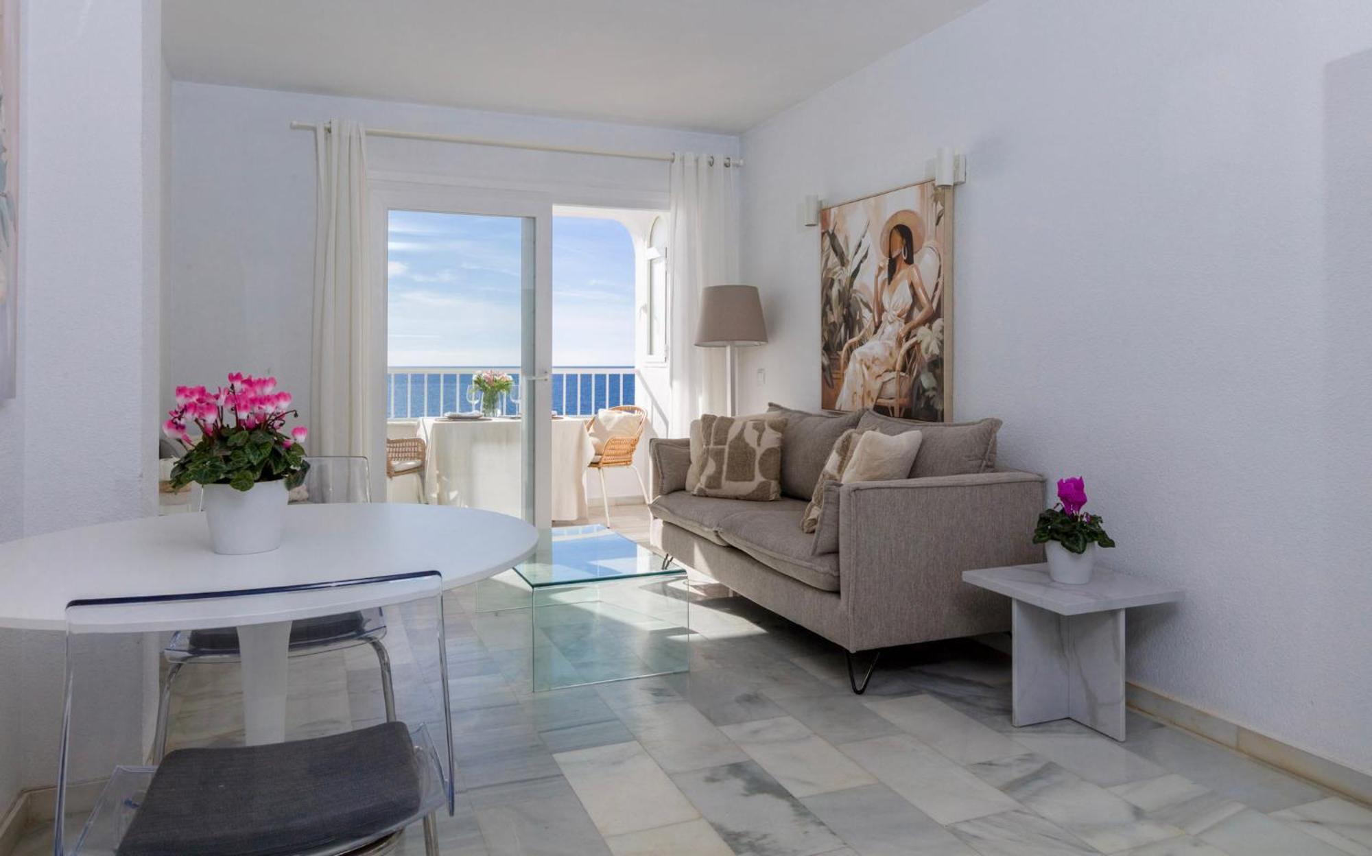 Ferienwohnung Oceanfront Mijas Exterior foto