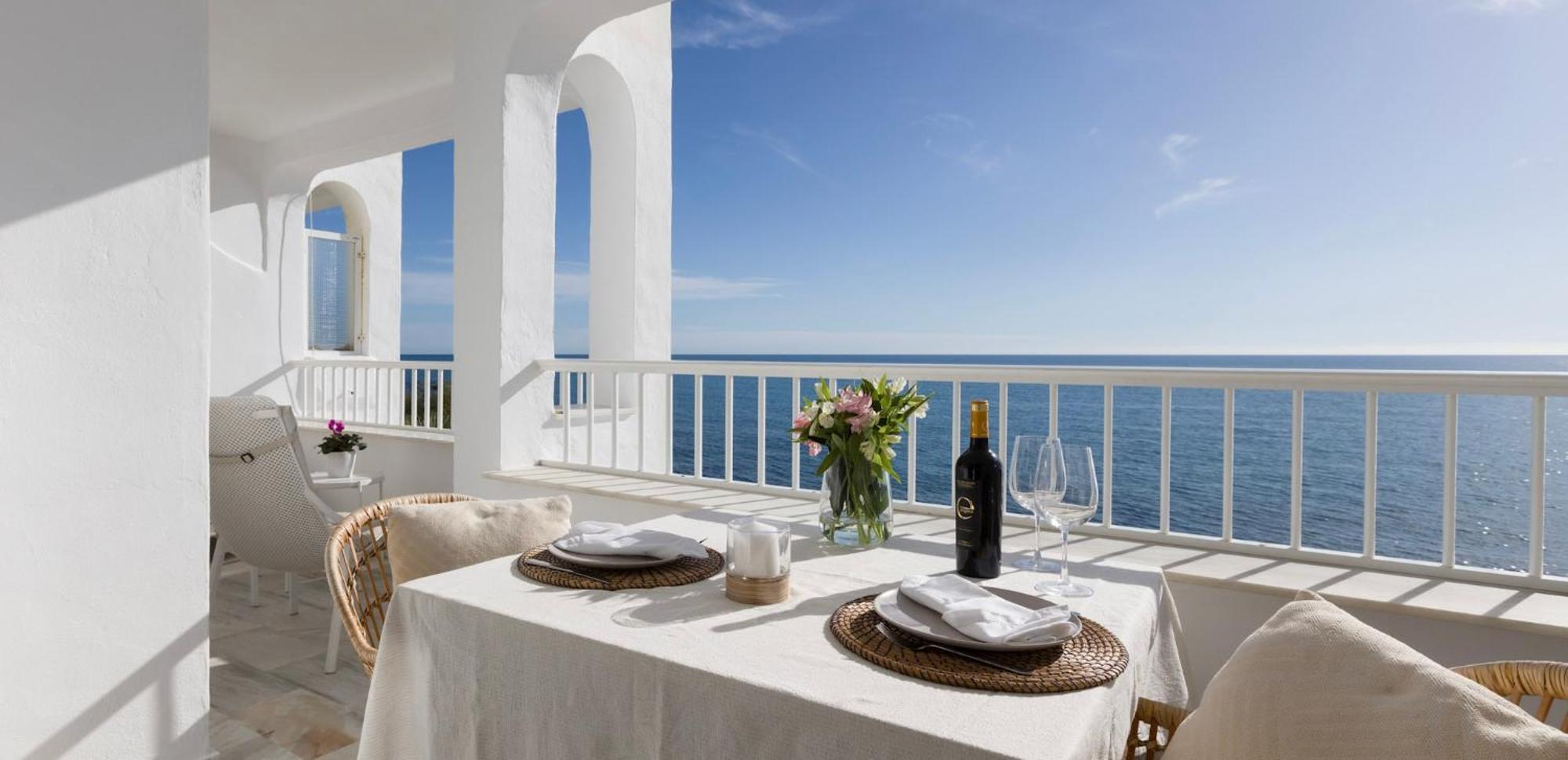 Ferienwohnung Oceanfront Mijas Exterior foto